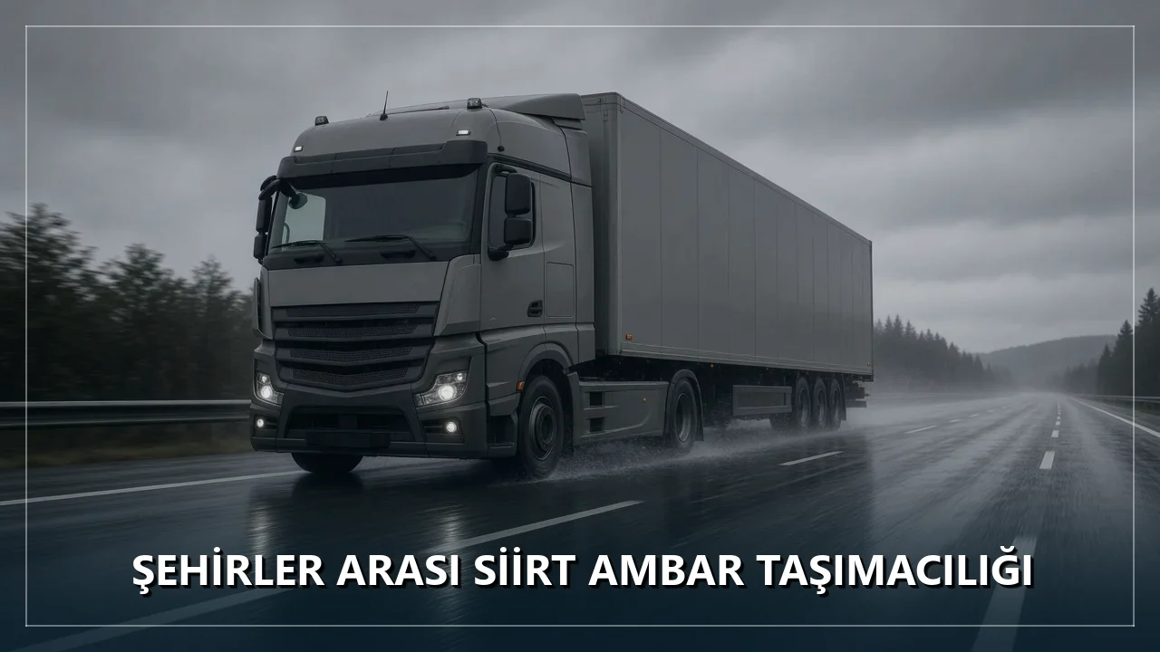 Şehirler Arası Siirt Ambar Taşımacılığı